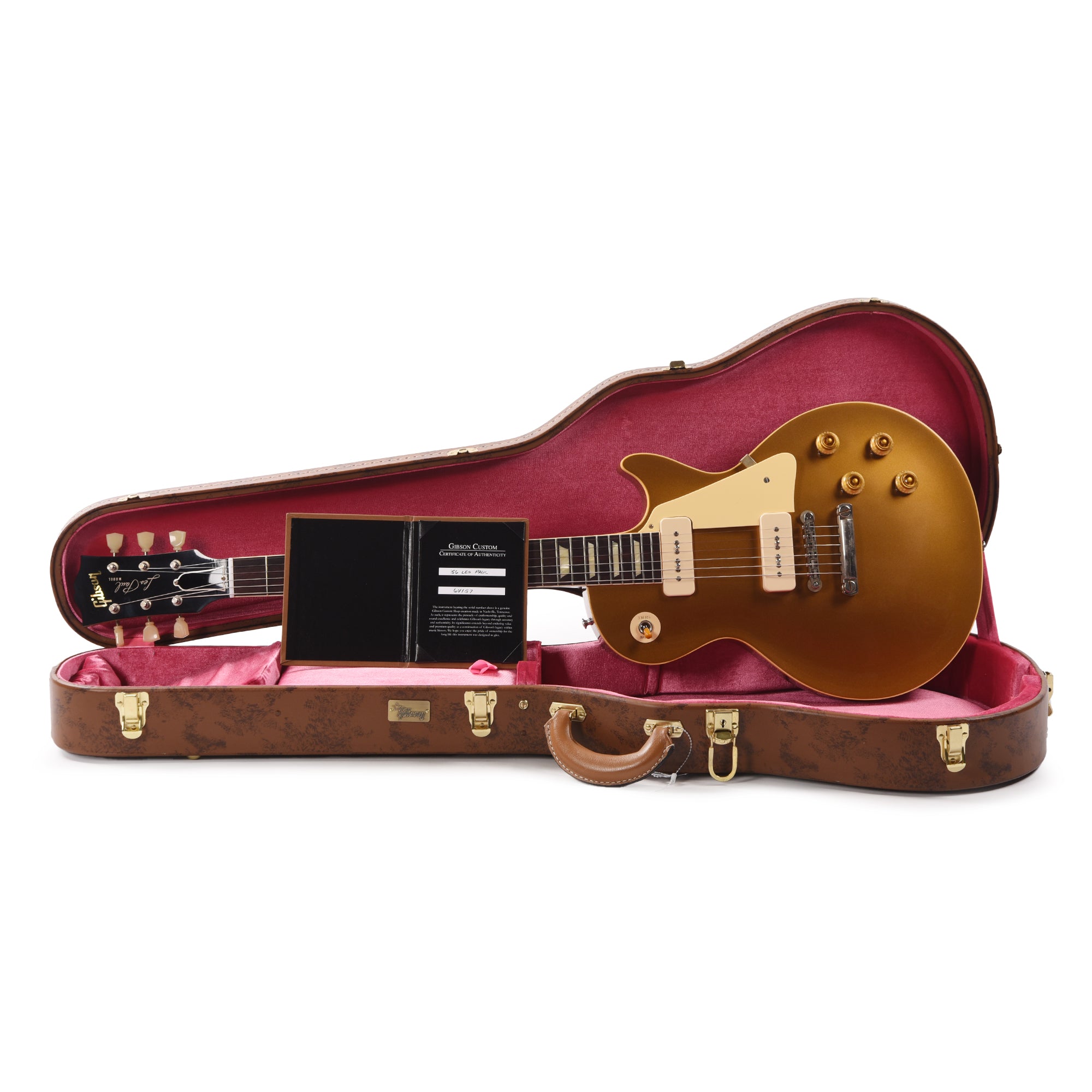 Gibson Custom Shop 1956 Les Paul Goldtop Reissue Double Gold VOS