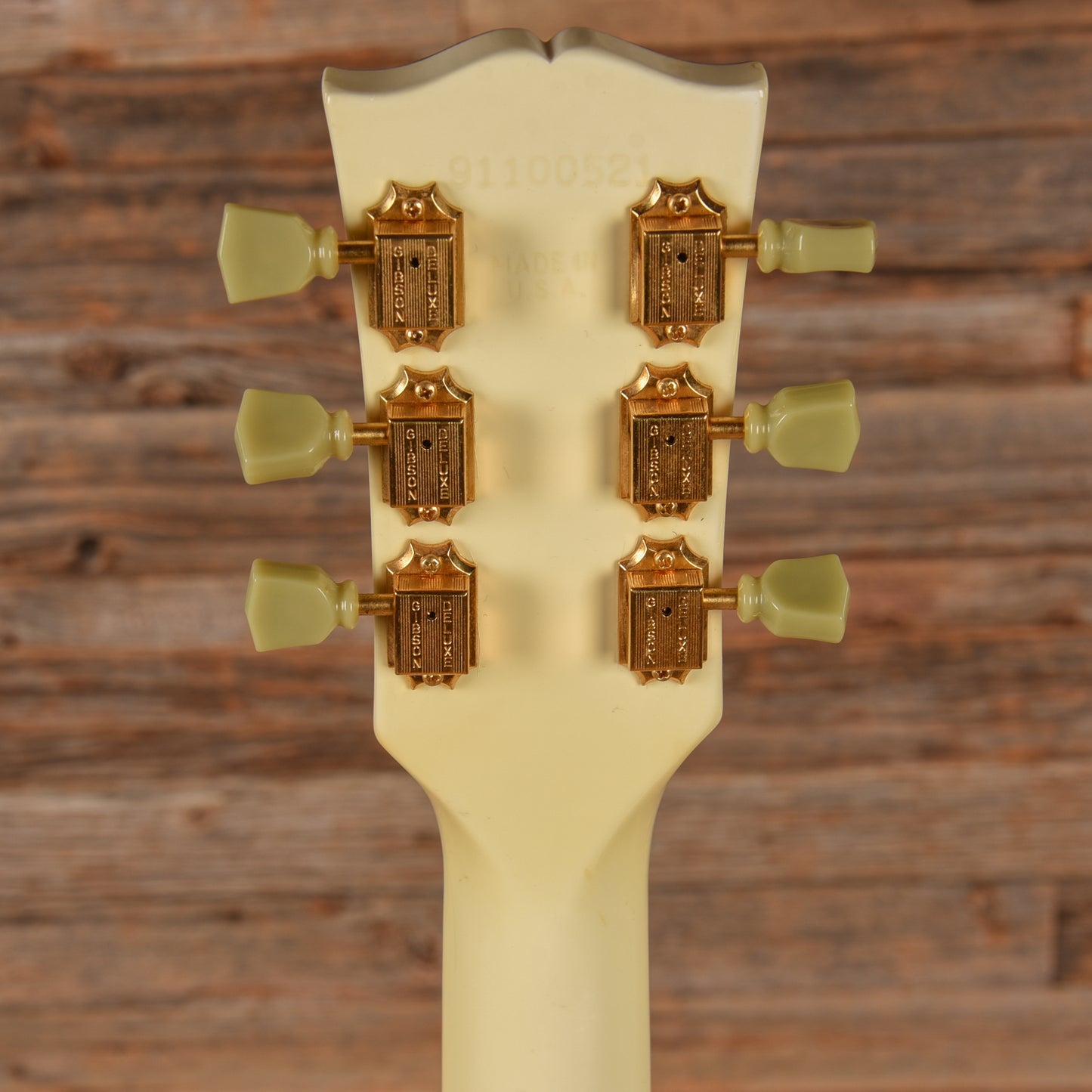 Gibson Les Paul Standard Arctic White Gold Hardware 1990