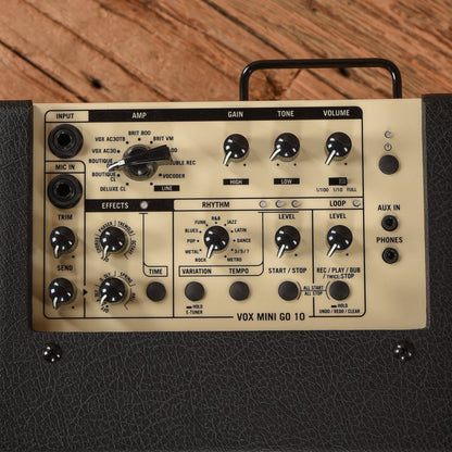 Vox Mini Go MINIGO10BE 10W 1x6.5 Portable Modeling Amp Beige