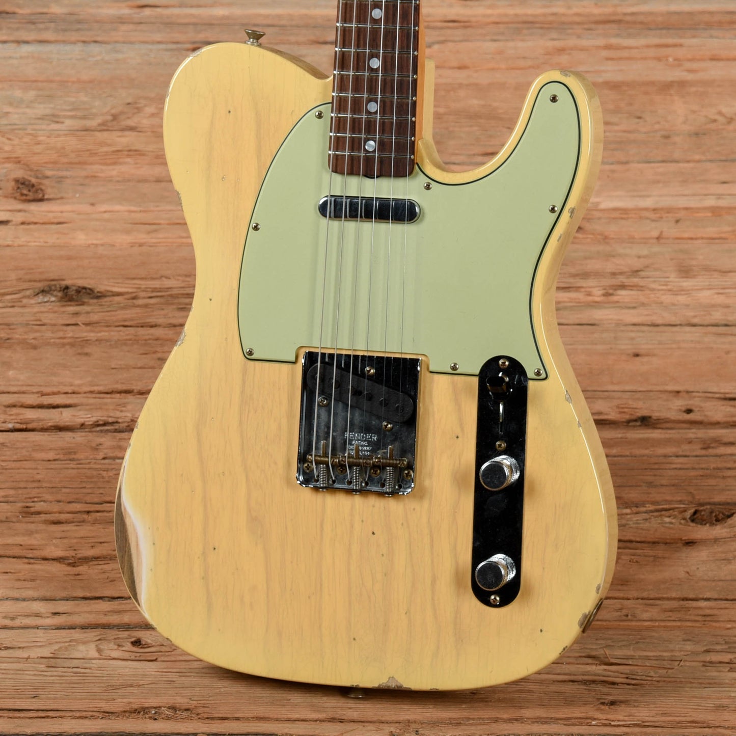 Fender Custom Shop '64 Telecaster Relic Natural Blonde 2024