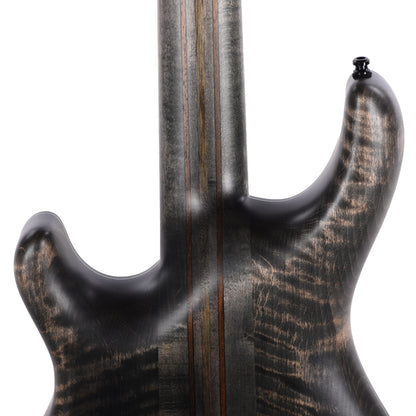 Mayones Regius 7 Curly Poplar 4A/Flamed Alder Trans Dirty Red