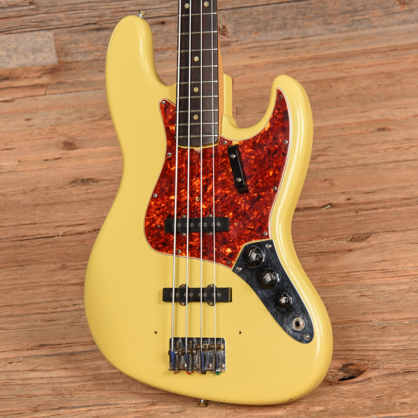 Fender Jazz Bass Olympic White Refin 1965