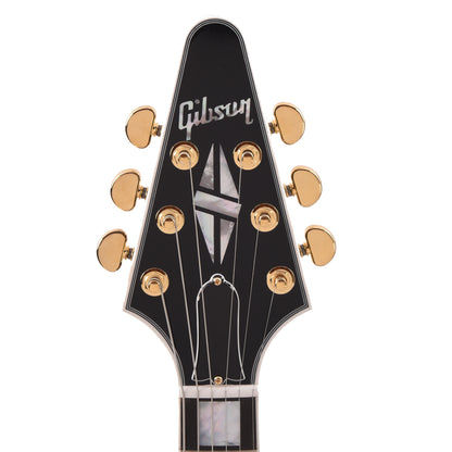 Gibson Custom Shop Flying V Custom Ebony Gloss w/Ebony Fingerboard