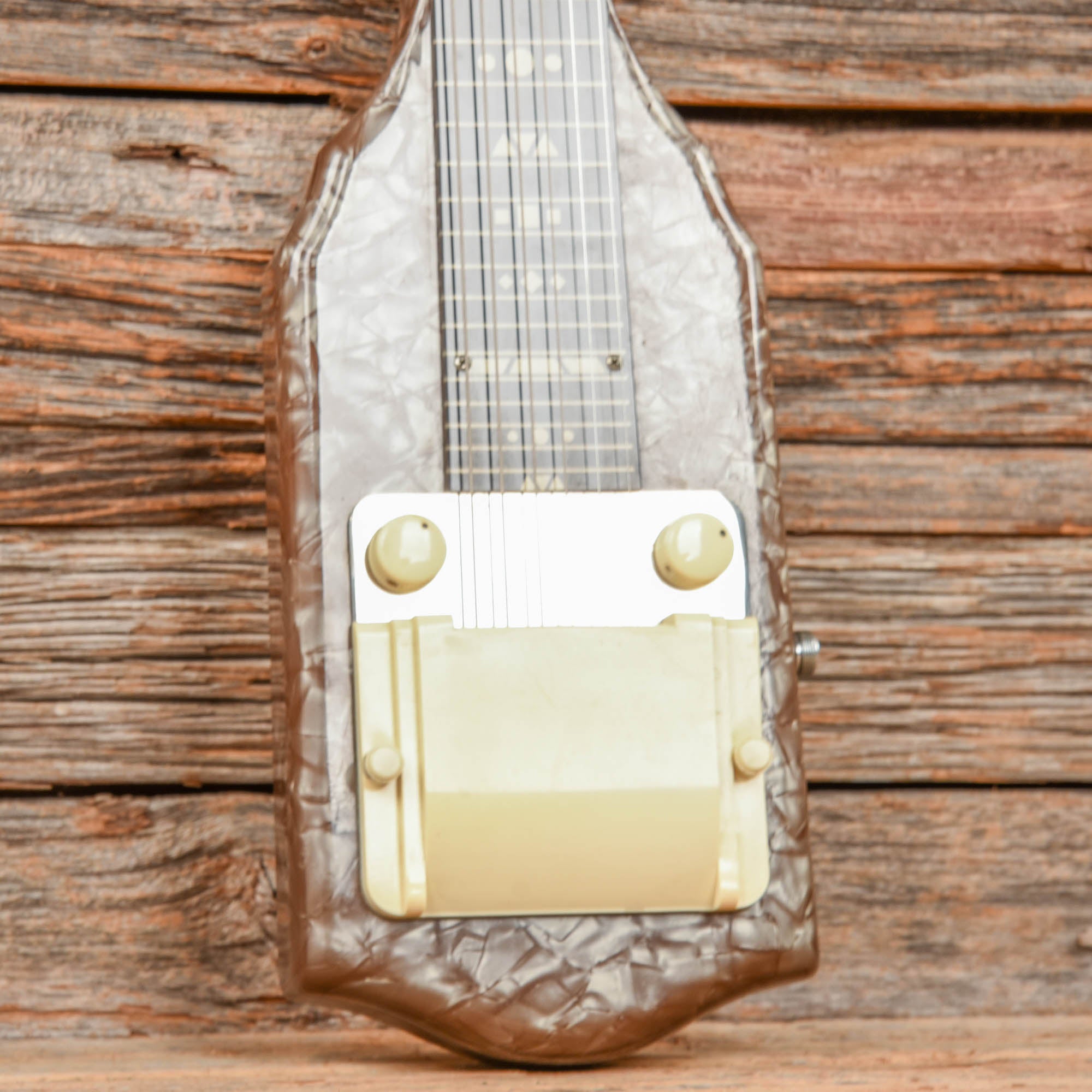 Supro Brown Lap Steel  1958