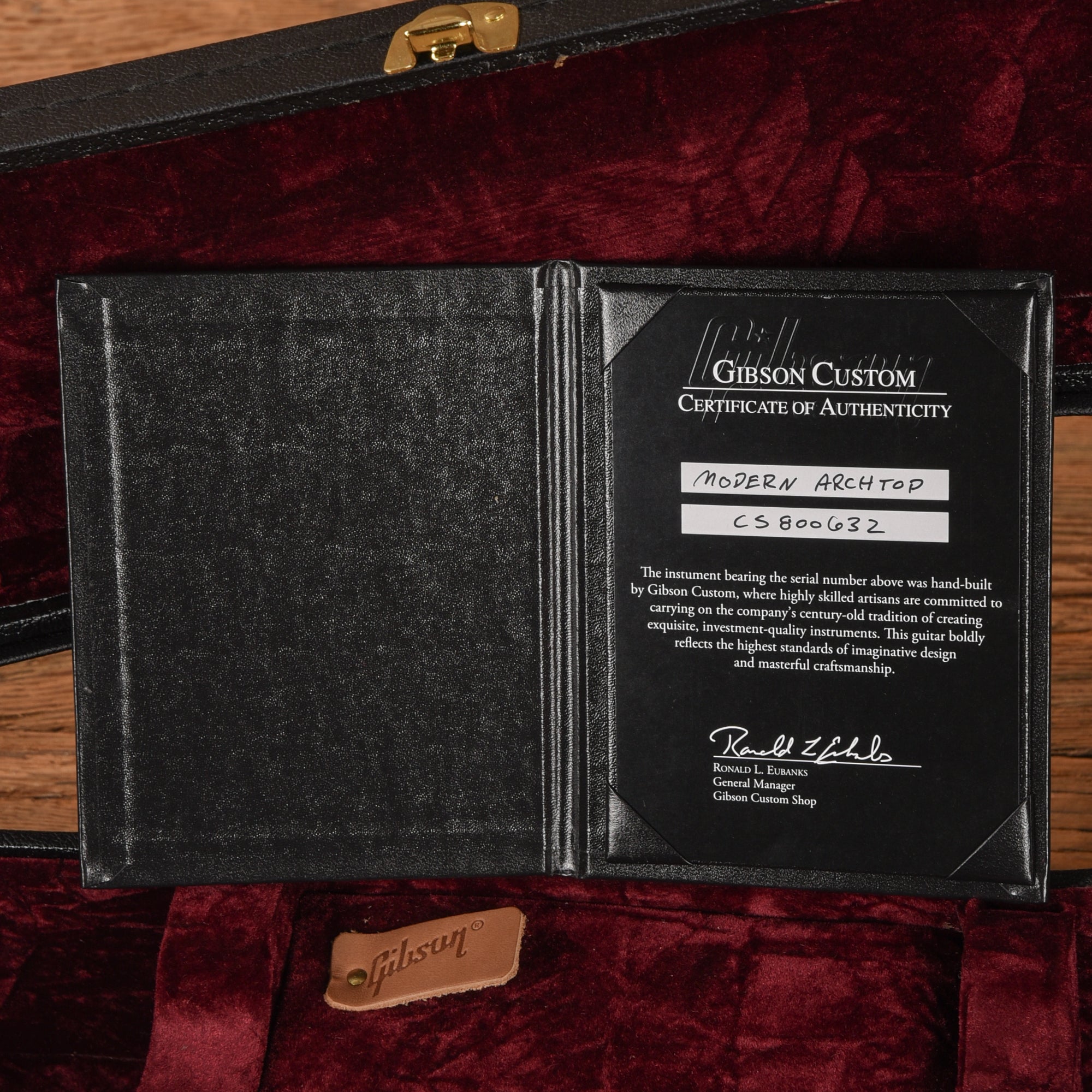 Gibson Custom Modern Archtop Red 2008