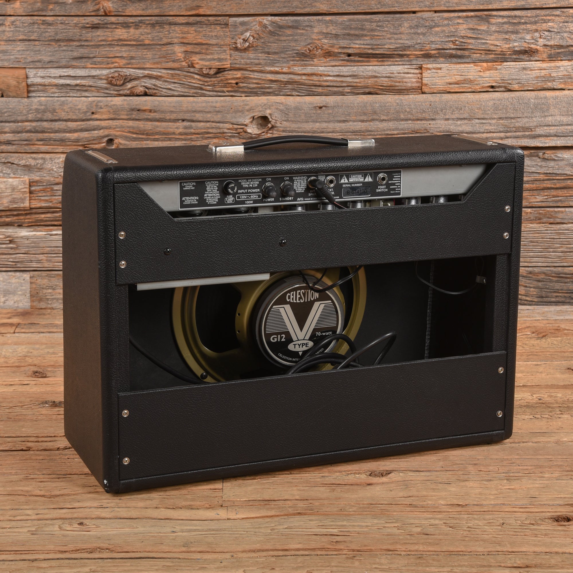 Fender '68 Custom Deluxe Reverb 2-Channel 22-Watt 1x12