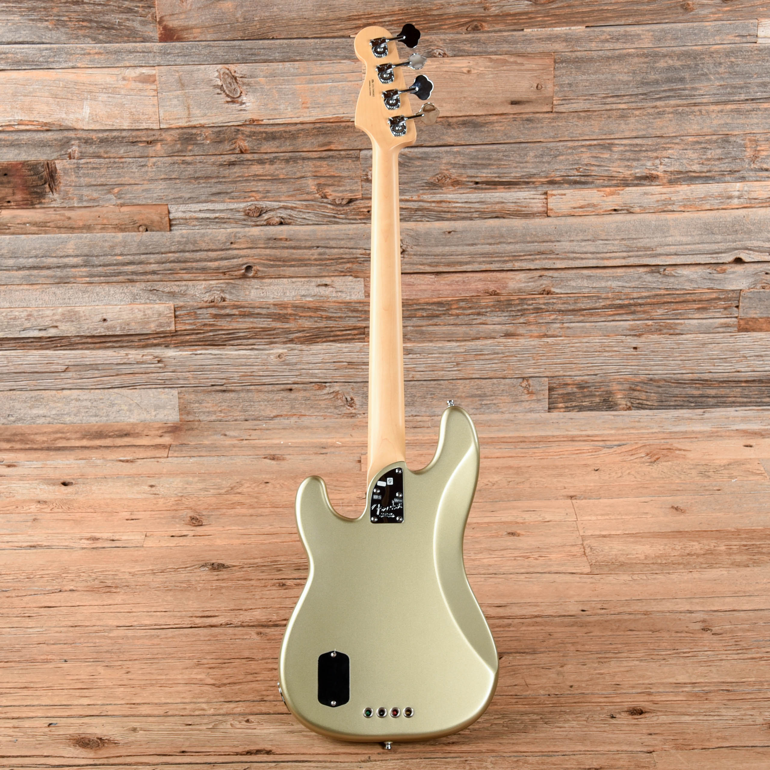 Fender American Elite Precision Bass Champagne 2017