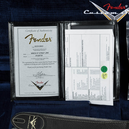 Fender Custom Shop WW10 57 Stratocaster Reissue Journeyman Relic Daphne Blue 2023