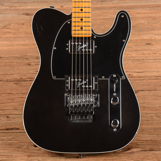 Fender American Ultra Luxe Telecaster Floyd Rose HH Mystic Black 2023