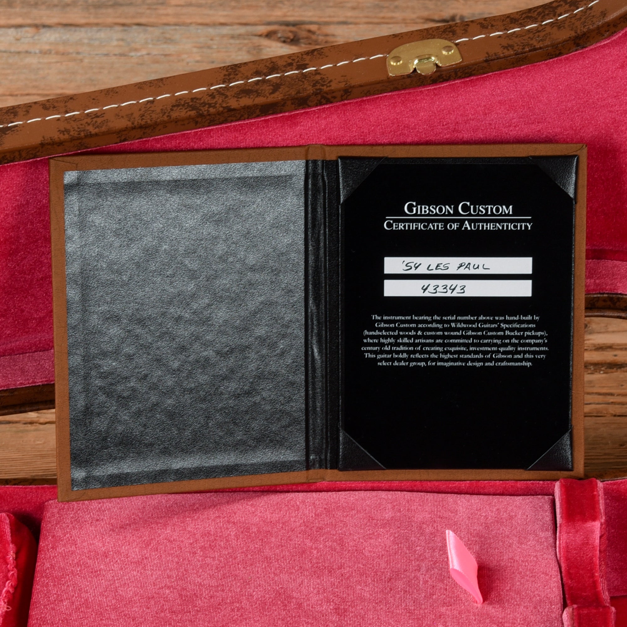 Gibson Custom Wildwood Spec 54 Les Paul Goldtop Goldtop 2023