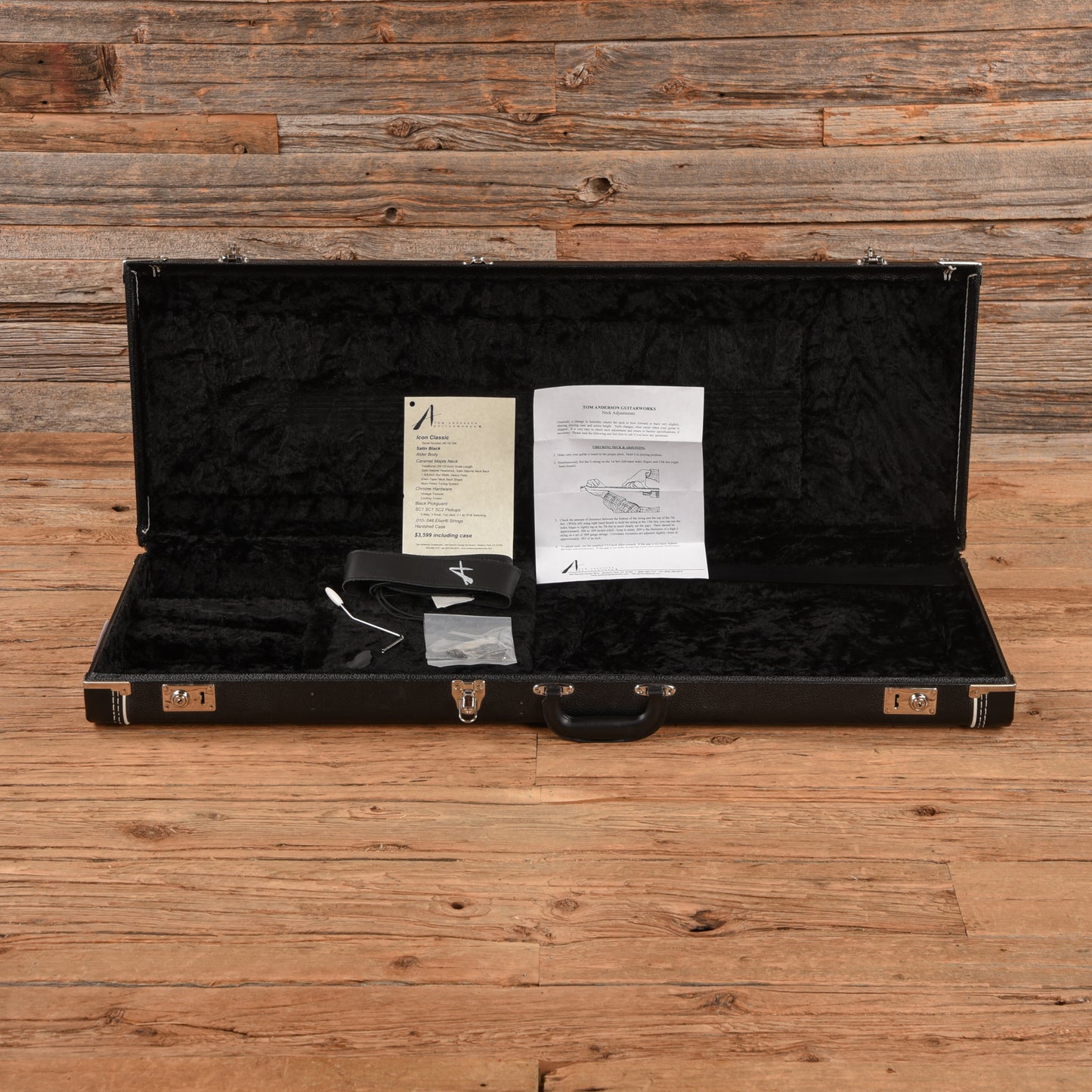 Tom Anderson Icon Classic S Satin Black 2019