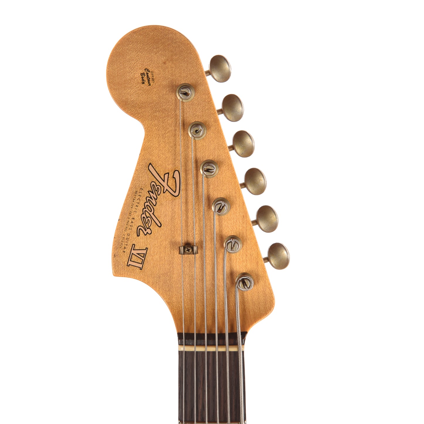 Fender Custom Shop 1962 Bass VI Journeyman Relic Aged Surf Burst Sparkle LEFTY