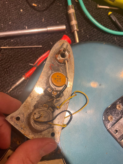 Fender Mustang Bass Competition Burgundy 1972