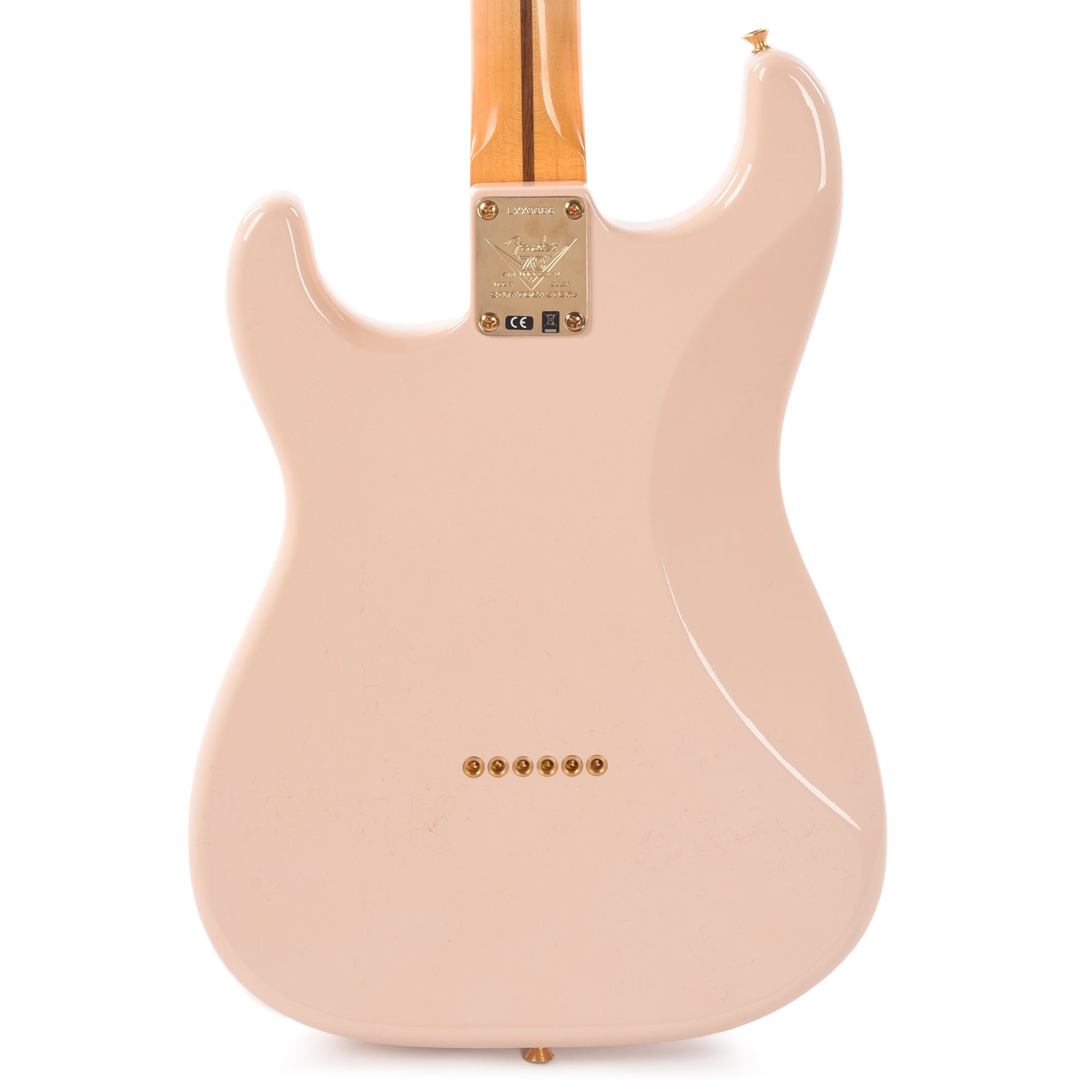 Fender Custom Shop Limited Edition '54 Hardtail Stratocaster Deluxe Closet Classic with Gold Hardware Super/Super Faded Aged Shell Pink