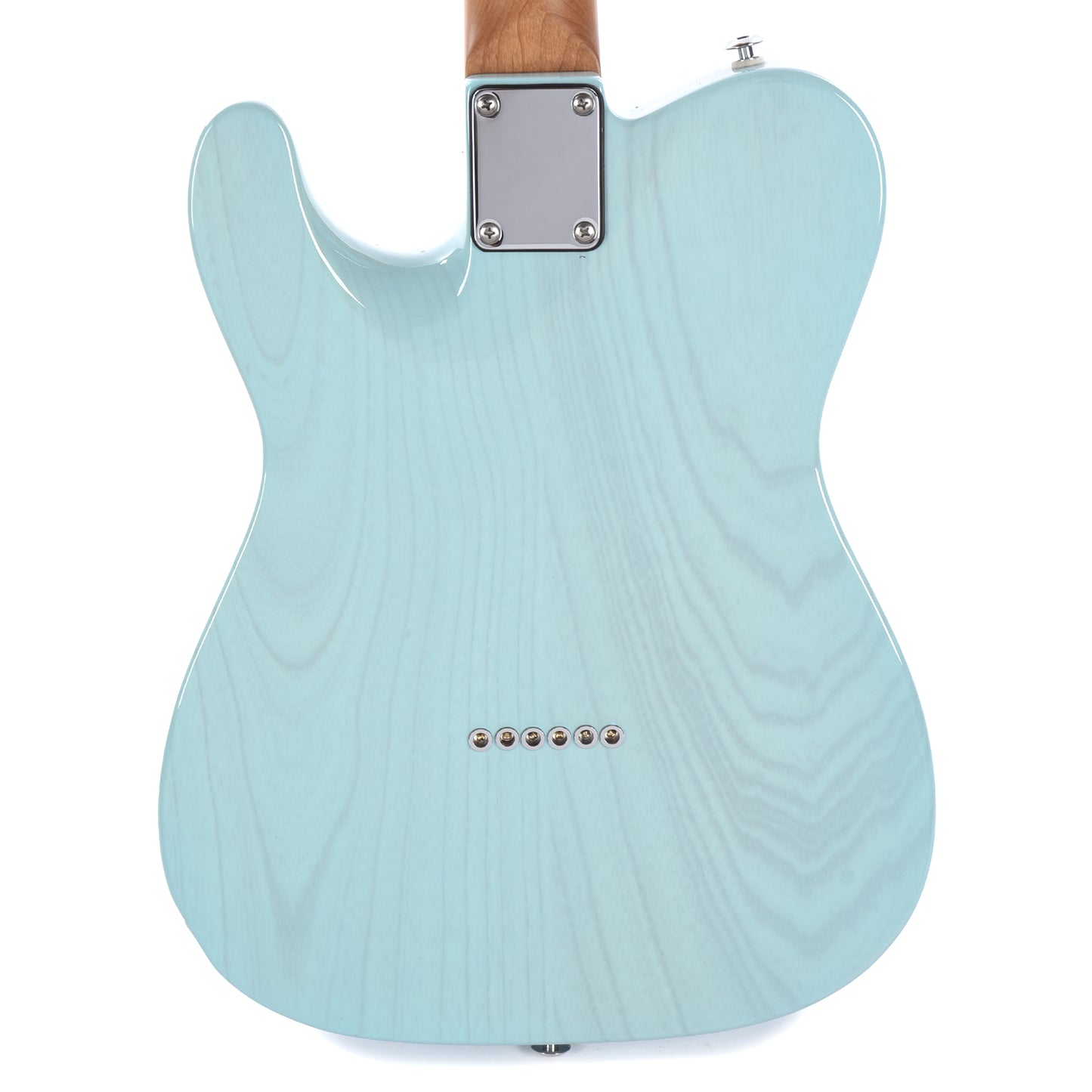 Suhr Custom Classic T Swamp Ash Trans Daphne Blue w/Roasted Maple Neck