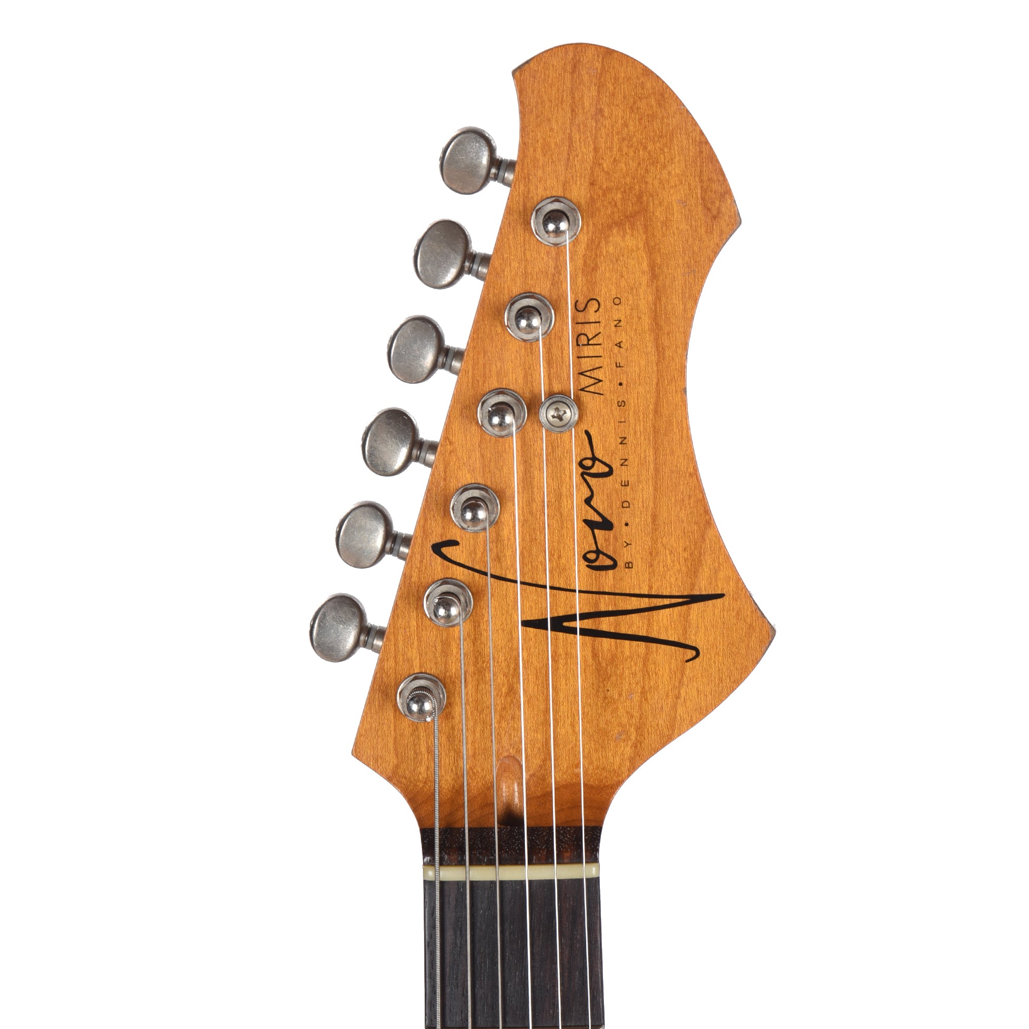 Novo Miris J Amber Light Distress w/Fralin P-90 Pickups