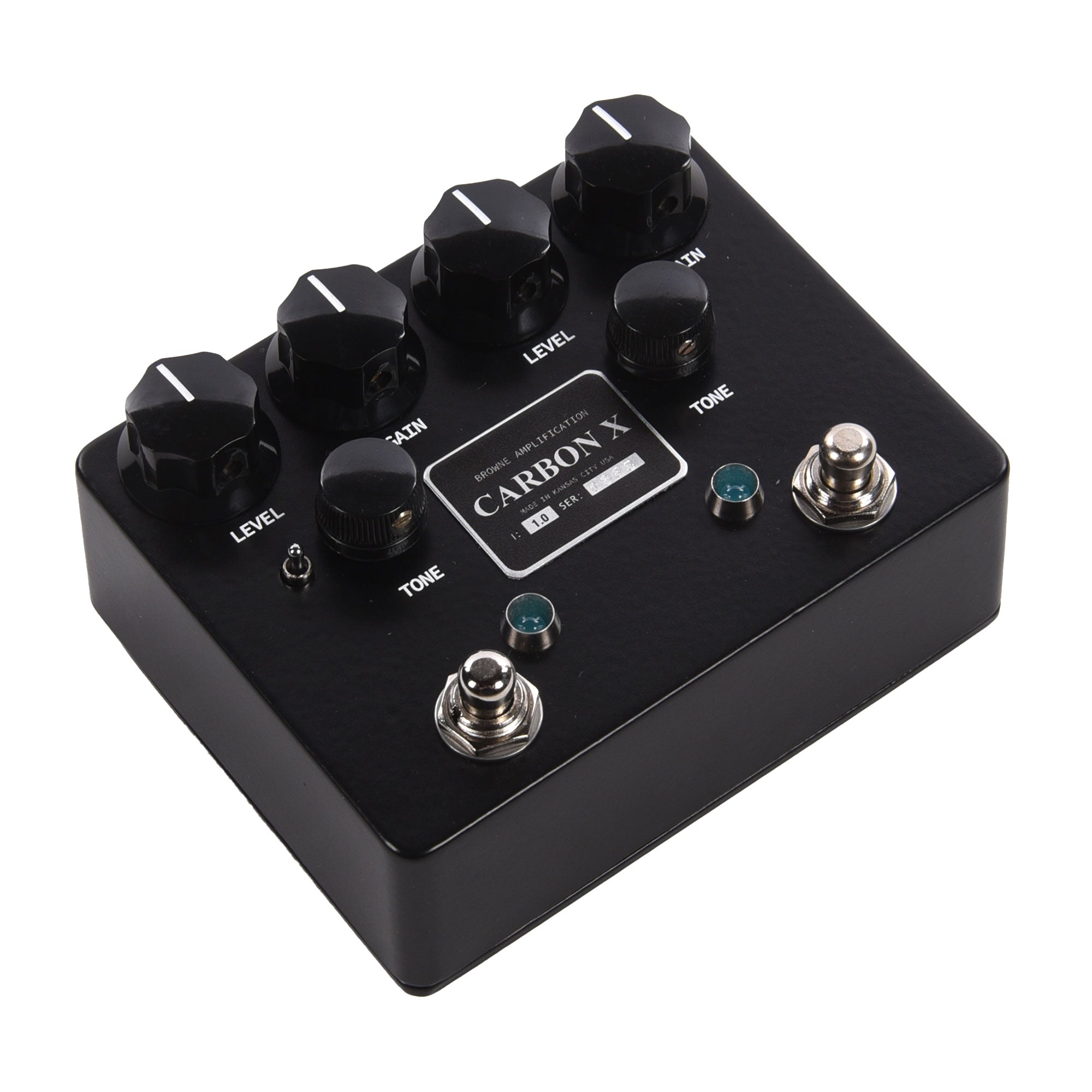 Browne Amplification Carbon X Dual Overdrive Pedal