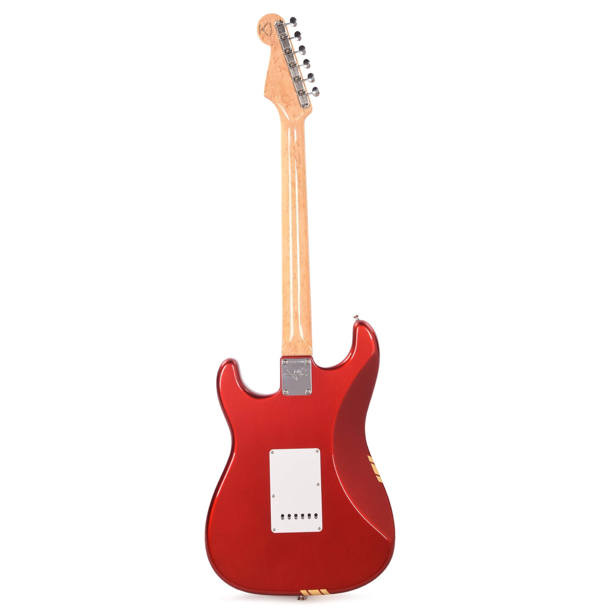 Fender Custom Shop '60s Gold Leaf Competition Stratocaster NOS Candy Apple Red Apprentice Built by Dan Gonzalez