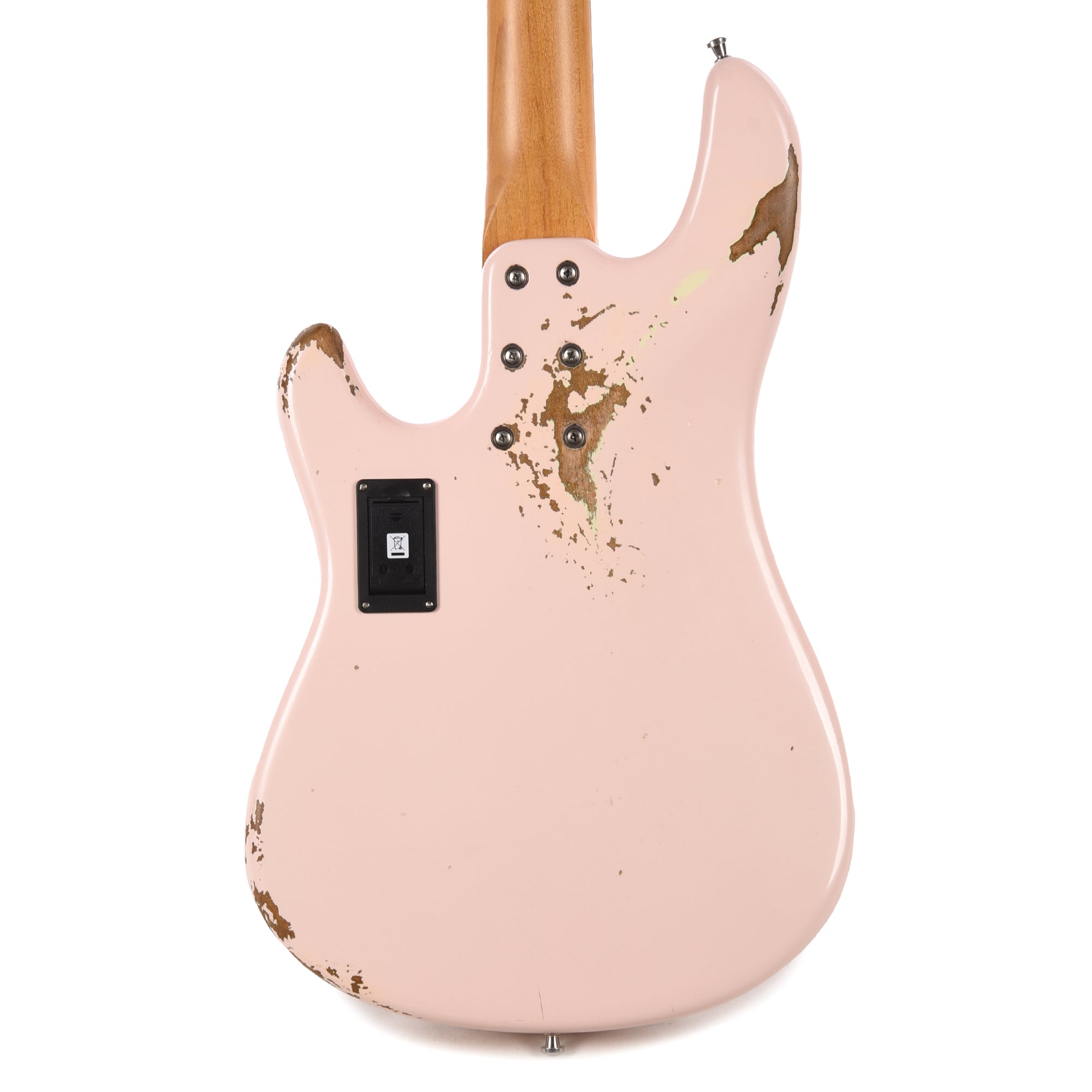Sandberg California Central 4-String Hardcore Aged Shell Pink