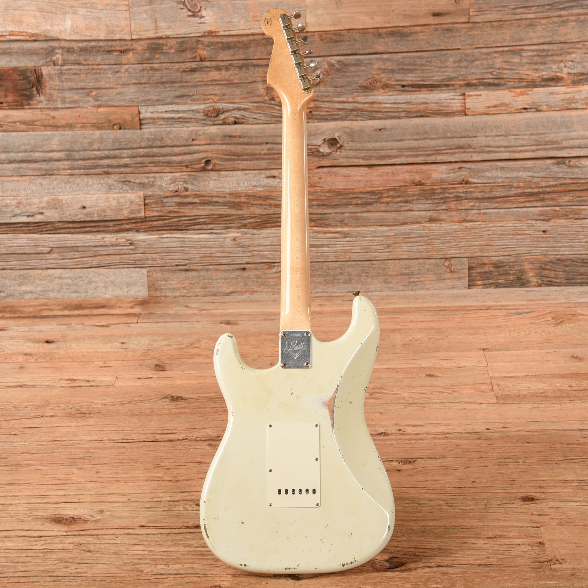 Fender Custom Shop Jason Smith Masterbuilt 1963 Stratocaster Relic Olympic White 2022
