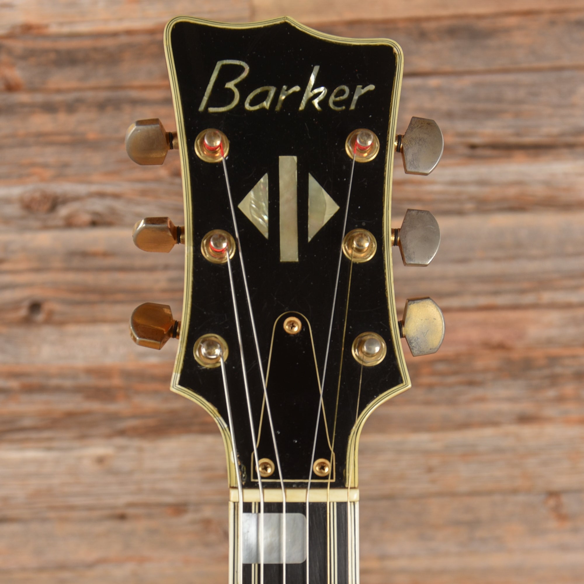 Barker Hollow Body Jazz Guitar Sunburst 1972