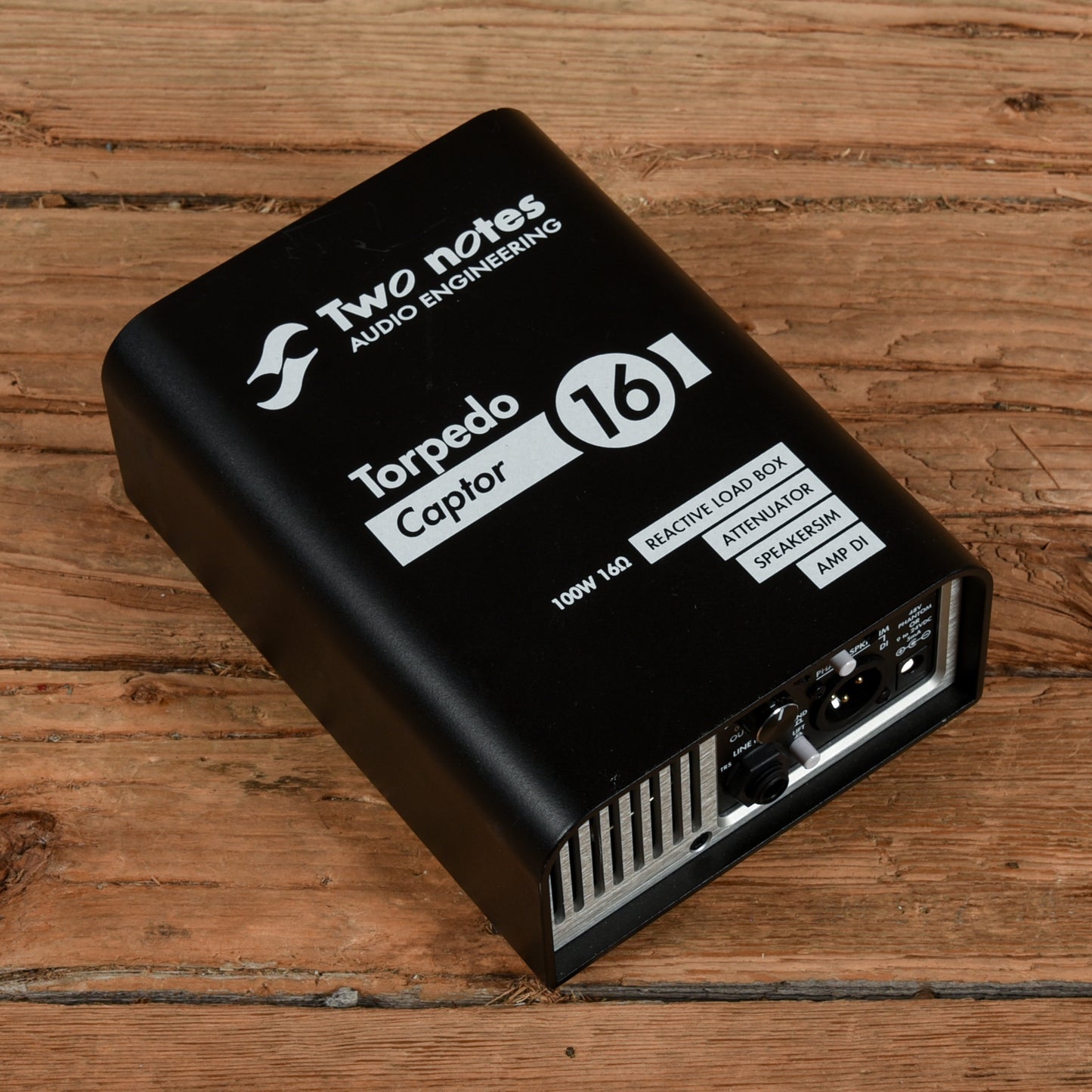 Two Notes Torpedo Captor Loadbox / Attenuator / DI - 16 Ohm
