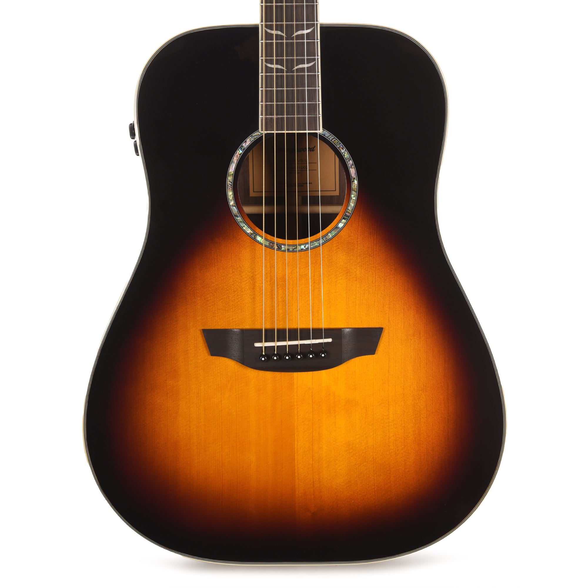 Orangewood Echo Live Dreadnought Acoustic Electric Guitar Vintage Sunburst