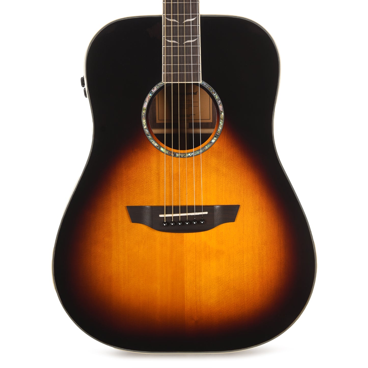 Orangewood Echo Live Dreadnought Acoustic Electric Guitar Vintage Sunburst