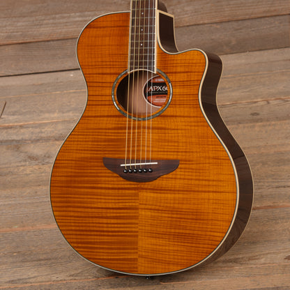 Yamaha APX600FM Flame Maple Amber Acoustic-Electric Guitar