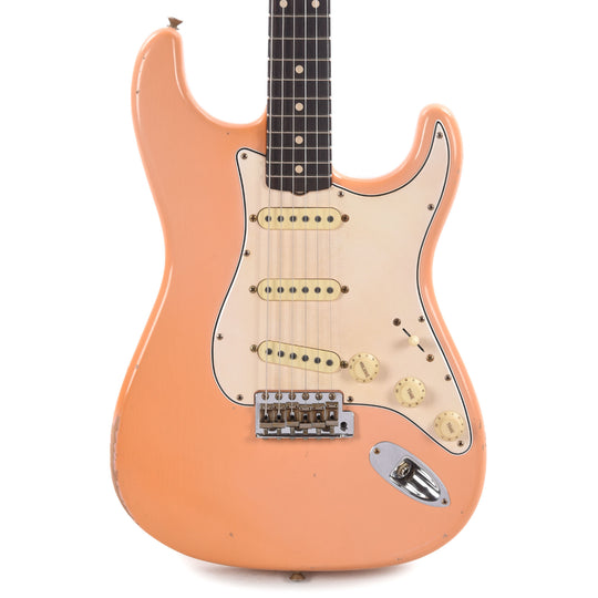 Fender Custom Shop 1962 Stratocaster Journeyman Aged Nicotine Shell Pink Master Built by Vincent Van Trigt