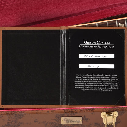 Gibson Custom Shop 1958 Les Paul Standard "CME Spec" Green Lemon VOS w/59 Carmelita Neck