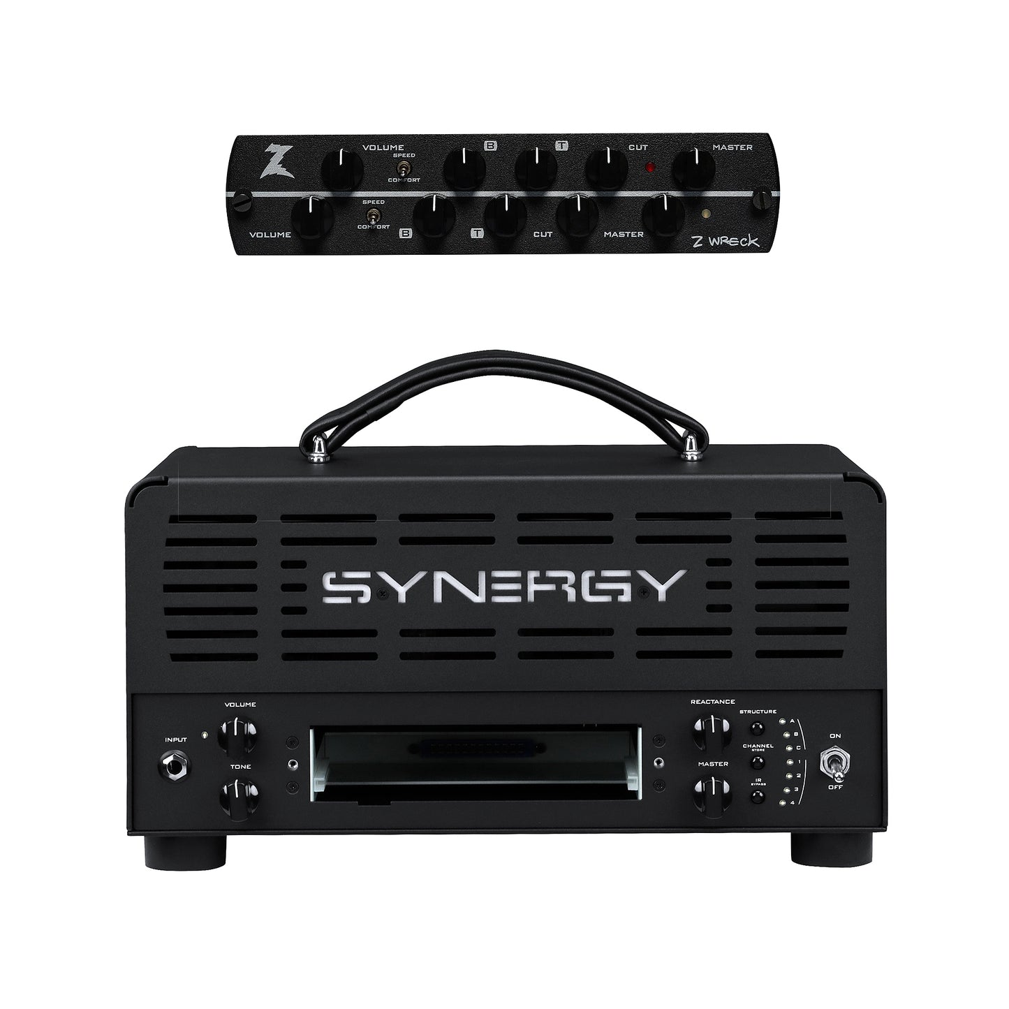 Synergy SYN-20IR 20w 3-Channel Preamp Module  Amp Head and Dr. Z Z-Wreck Dual Channel Preamp Module Bundle