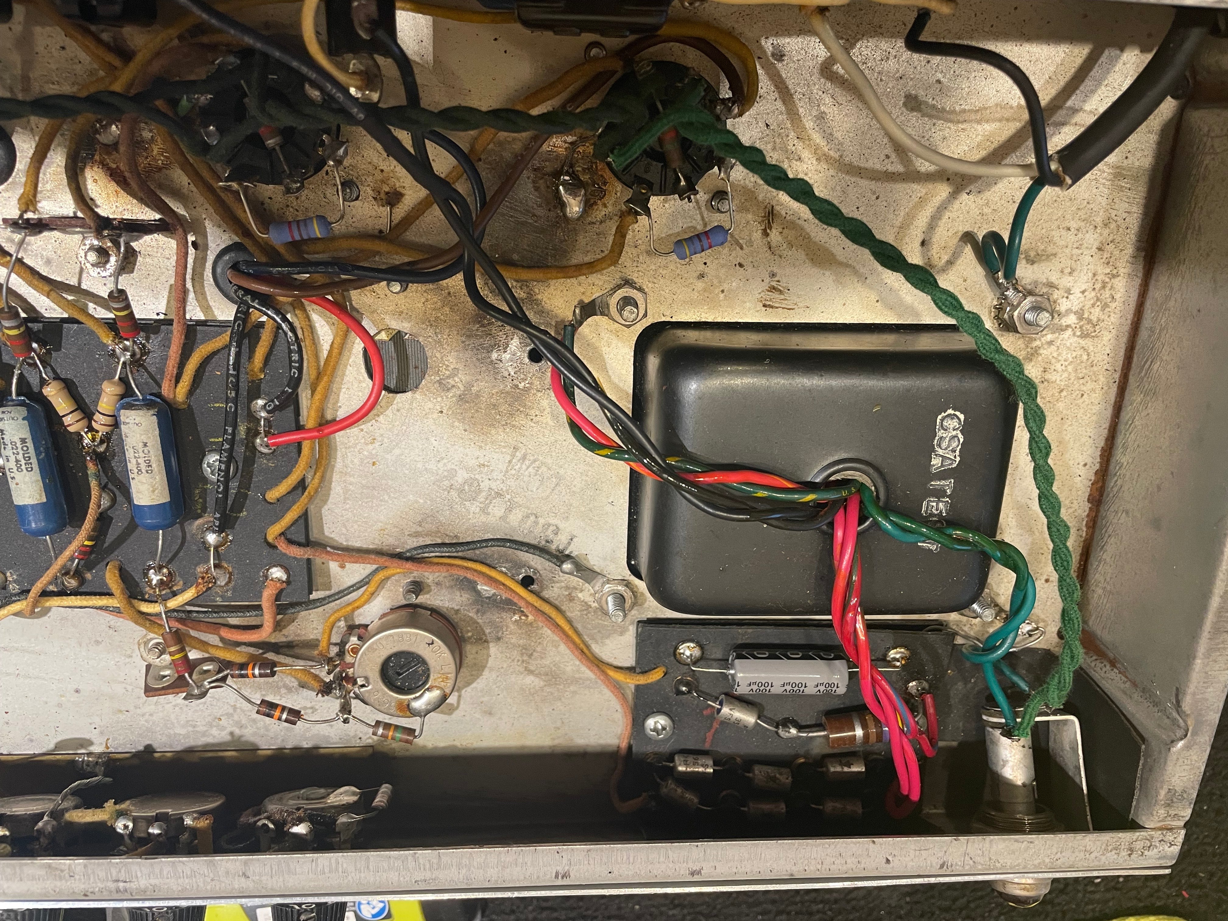 Fender Fender Bassman w/ Cab 1967  - Dave Amato of REO Speedwagon