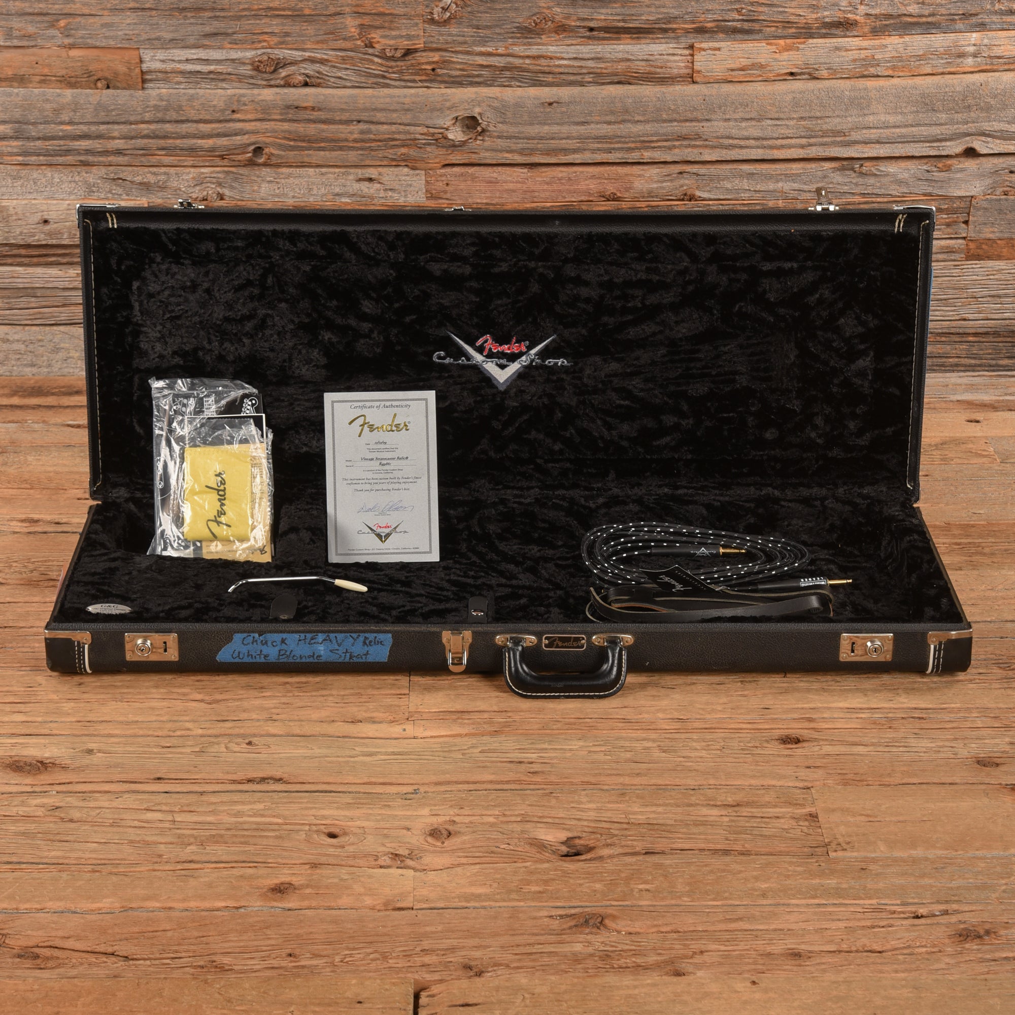 Fender Custom Shop Vintage Stratocaster Heavy Relic Olympic White 2009