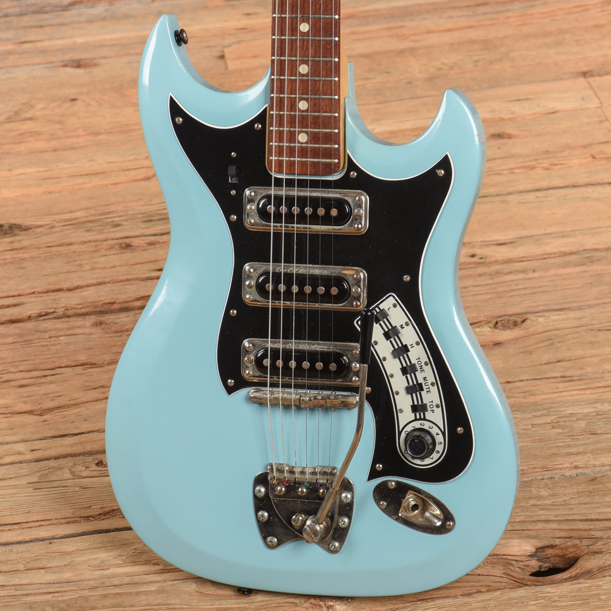 Hagstrom III Blue 1960s