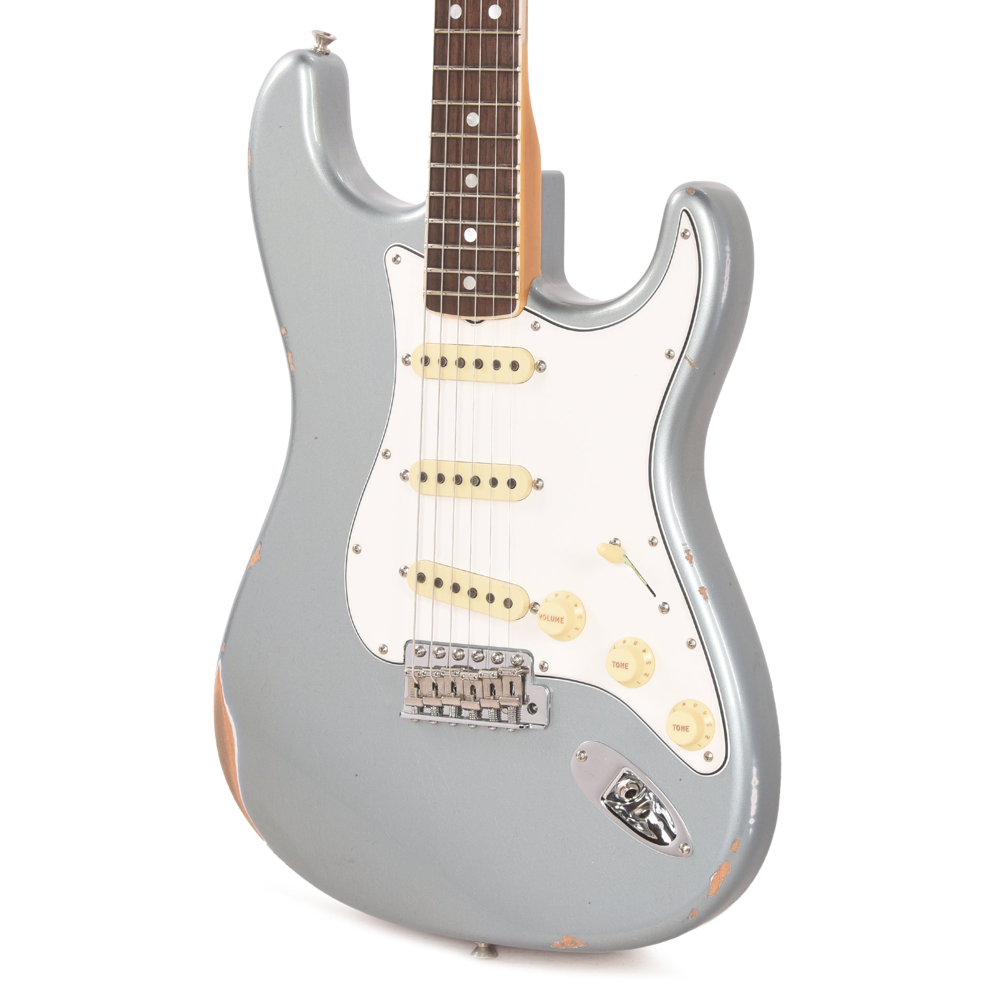 Fender Custom Shop 1967 Stratocaster Relic with Closet Classic Hardware Aged Blue Ice Metallic