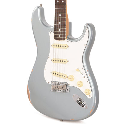 Fender Custom Shop 1967 Stratocaster Relic with Closet Classic Hardware Aged Blue Ice Metallic