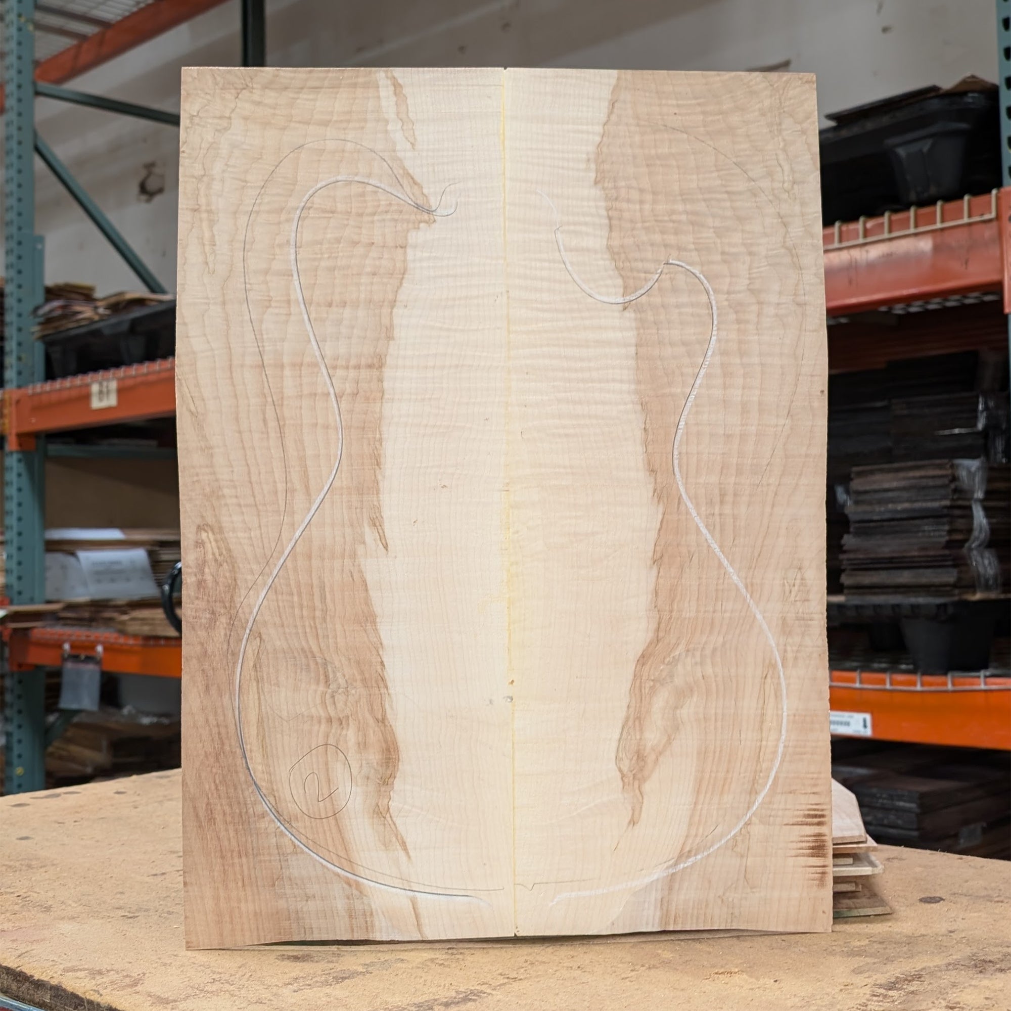 Powers Electric A-Type Select Flame Maple Cosmo Orange w/FF42 Pickups