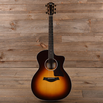 Taylor 214ce-SB Deluxe Grand Auditorium Sitka/Rosewood Tobacco Sunburst ES2