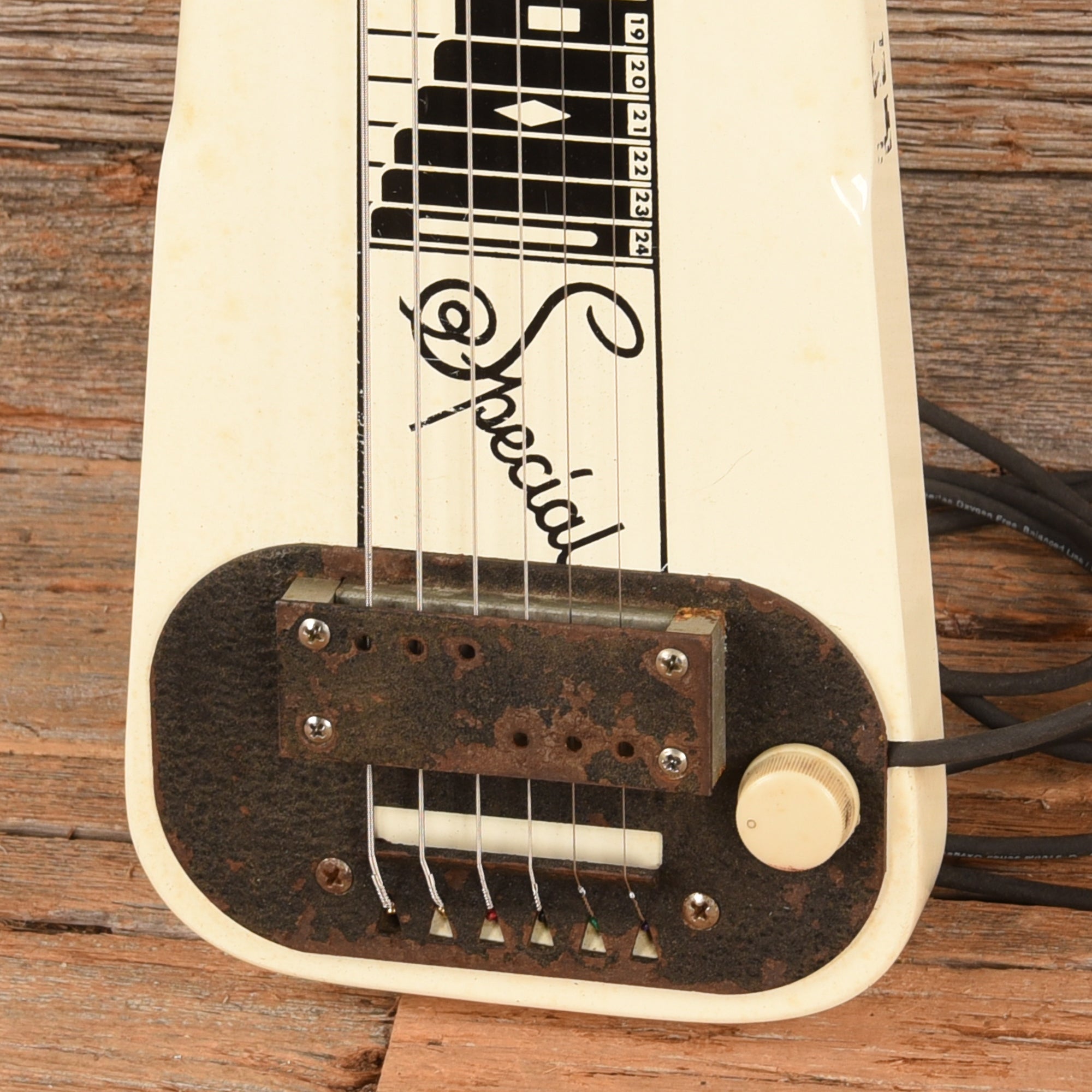 Supro Special Lap Steel White 1959