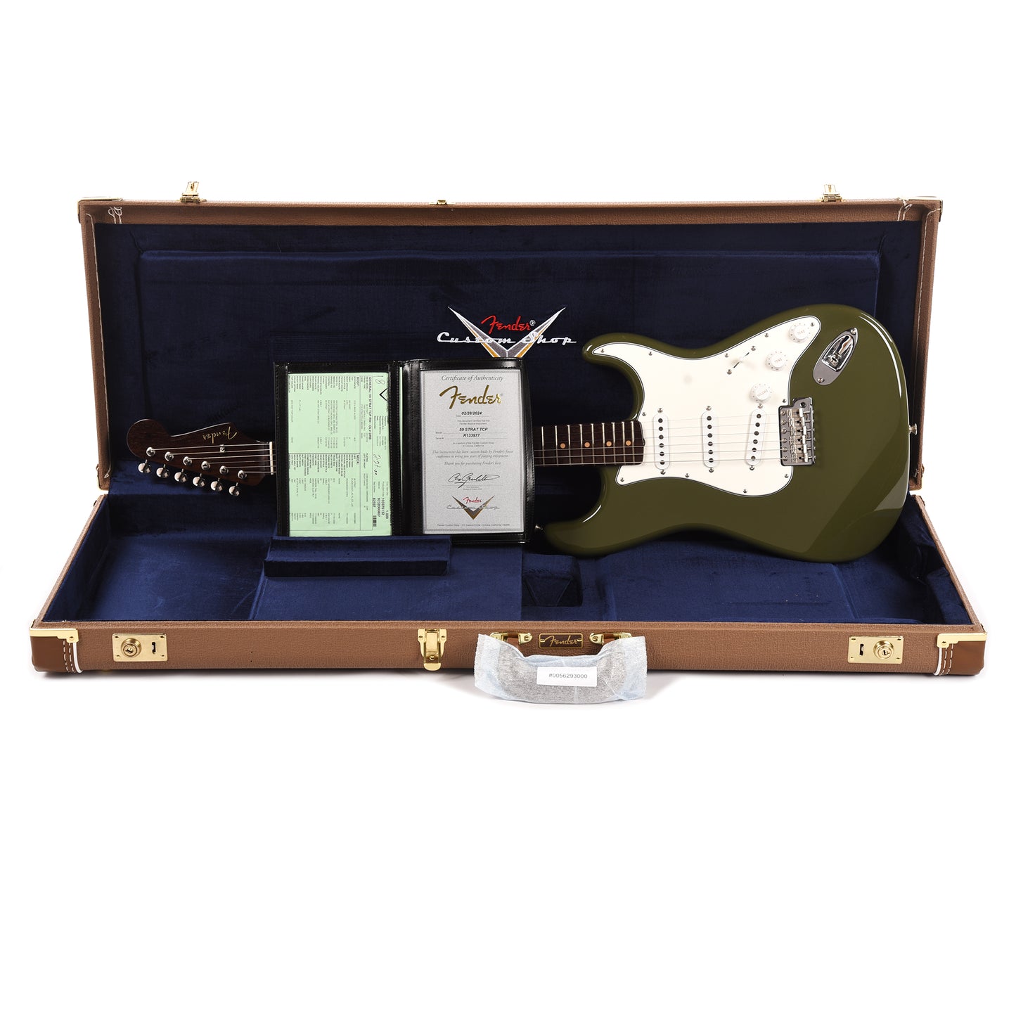Fender Custom Shop 1959 Stratocaster "Chicago Special" Time Capsule Olive Drab w/Rosewood Neck