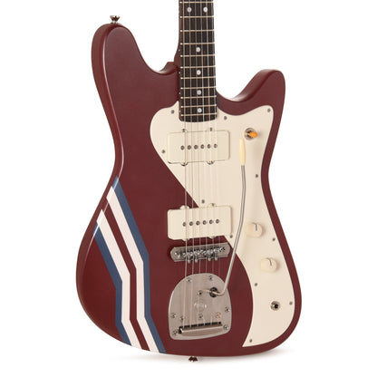 Black Bobbin Phantone Suzuki Red w/Competition Stripes