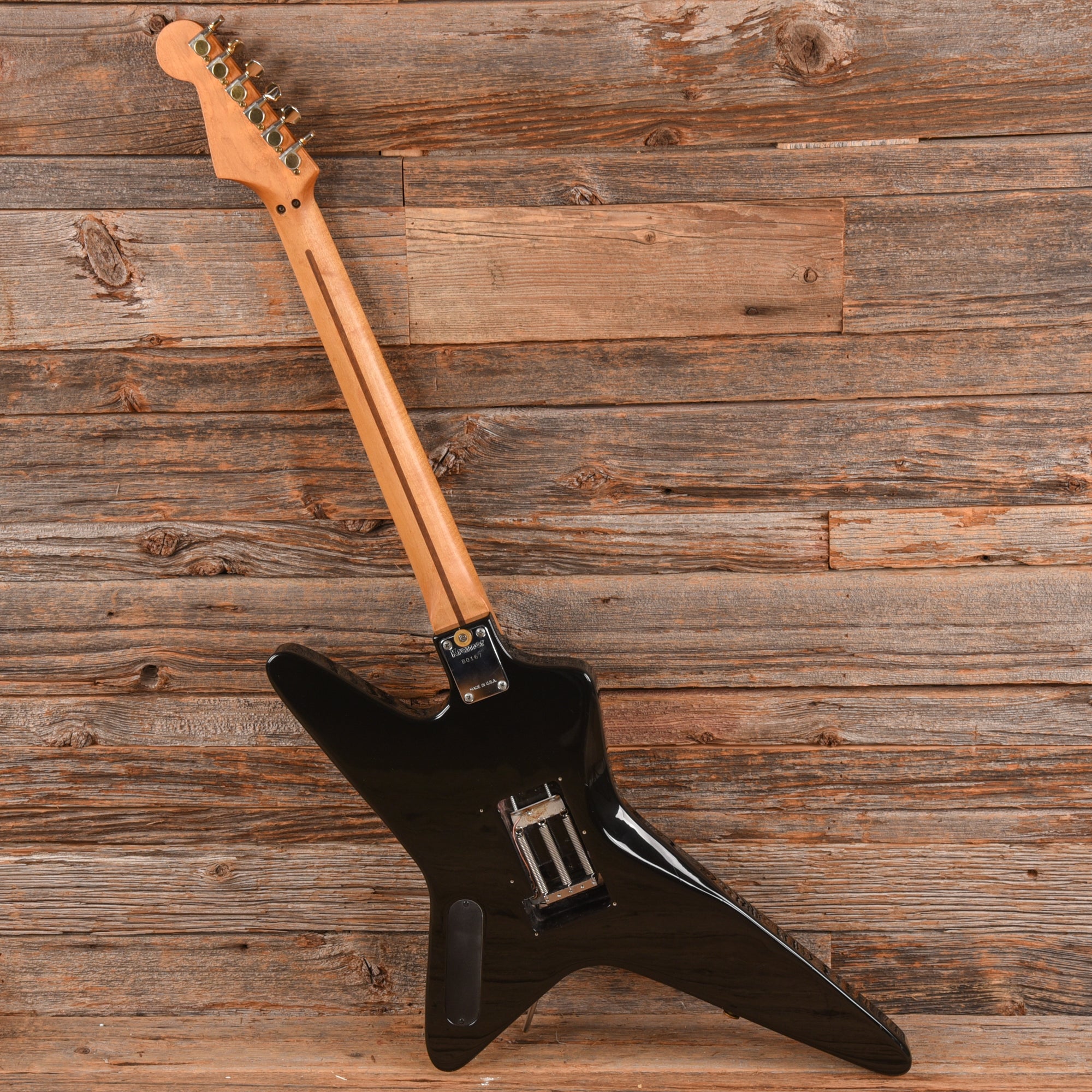 Kramer Voyager Black w/Lightning Graphic 1981