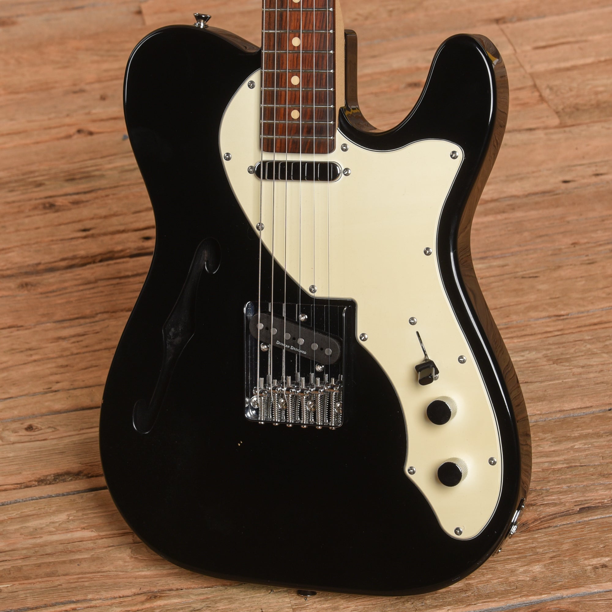 Squier Vintage Modified Telecaster Thinline Black 2011