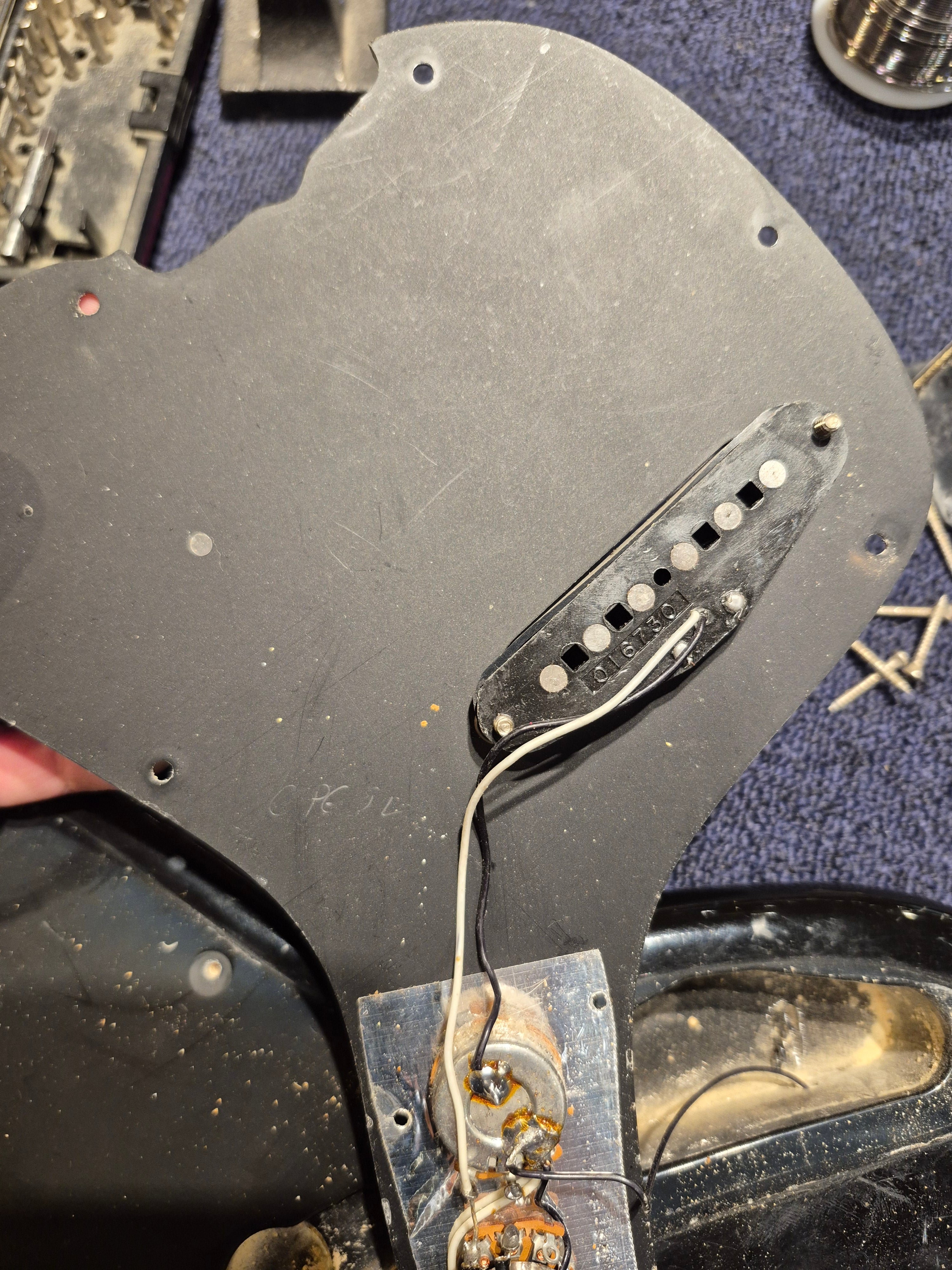 Fender Musicmaster Bass Black 1982