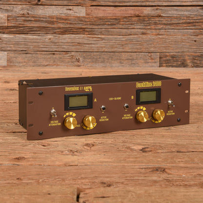 AmpRx PowerStation 2400 Dual Tube Amplifier Input Voltage Attenuator Rackmount