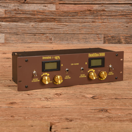 AmpRx PowerStation 2400 Dual Tube Amplifier Input Voltage Attenuator Rackmount