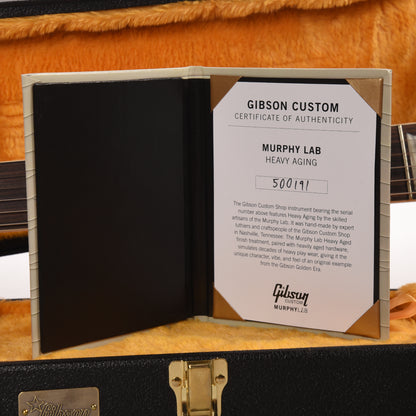 Gibson Custom Shop 1961 Les Paul SG Standard "CME Spec" Antique Ebony Murphy Lab Heavy Aged w/Long Maestro Vibrola