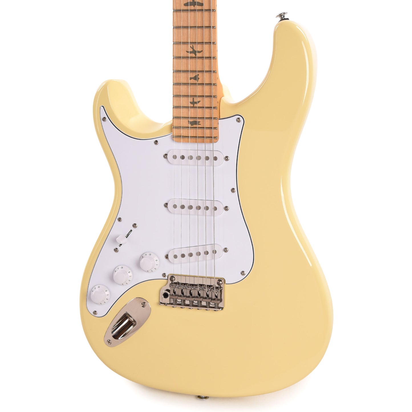 PRS SE Silver Sky Maple LEFTY Moon White