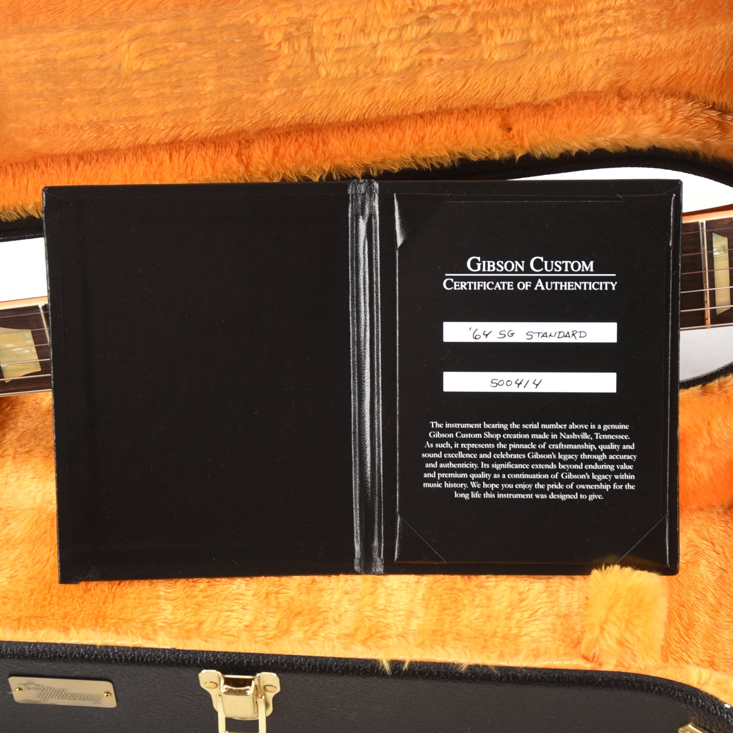 Gibson Custom Shop 1964 SG Standard "CME Spec" Antique Vintage Cherry VOS NH w/Maestro Vibrola